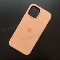 Чехол iPhone 12 Pro Max Silicone Case (MagSafe) Cantaloupe