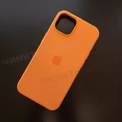 Чехол iPhone 13 mini Silicone Case (MagSafe) Marigold