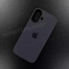 Чехол iPhone 16 Silicone Case (MagSafe) Black