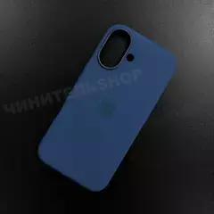 Чехол iPhone 16 Silicone Case (MagSafe) Denim
