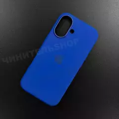 Чехол iPhone 16 Silicone Case (MagSafe) Ultramarine