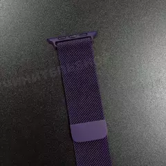Ремешок Apple Watch 42/44/45/46/49mm – Milanese Loop – Blackcurrant