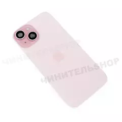 Задняя крышка iPhone 15 (Pink) со шлейфом