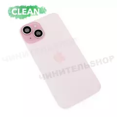 Задняя крышка iPhone 15 (Pink) со шлейфом