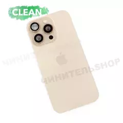 Задняя крышка iPhone 16 Pro Оригинал с разбора Со шлейфом (Clean)