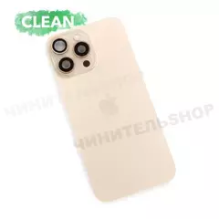 Задняя крышка iPhone 16 Pro Max Оригинал с разбора Со шлейфом (Clean)
