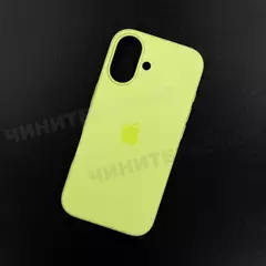 Чехол iPhone 17 Silicone Case (MagSafe) Neon Yellow