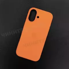 Чехол iPhone 17 Silicone Case (MagSafe) Orange