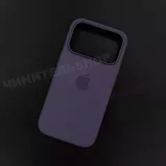 Чехол iPhone 17 Pro Silicone Case (MagSafe + Camera Control) Purple Fog