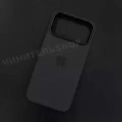 Чехол iPhone 17 Pro Max Silicone Case (MagSafe + Camera Control) Black