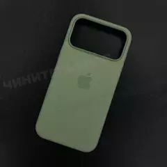 Чехол iPhone 17 Pro Max Silicone Case (MagSafe + Camera Control) Light Moss