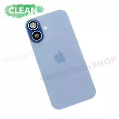Задняя крышка iPhone 17 со шлейфом (Mist Blue)