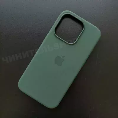 Чехол iPhone 15 Pro Silicone Case (MagSafe) Cypress