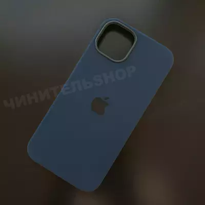 Чехол iPhone 13 Silicone Case (MagSafe) Abyss Blue