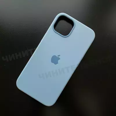 Чехол iPhone 13 Silicone Case (MagSafe) Blue Fog