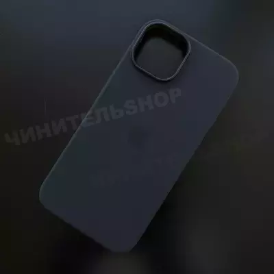Чехол iPhone 14 Silicone Case (MagSafe) Midnight