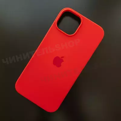 Чехол iPhone 14 Silicone Case (MagSafe) Red