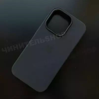 Чехол iPhone 14 Pro Silicone Case (MagSafe) Midnight