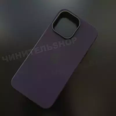 Чехол iPhone 14 Pro Max Silicone Case (MagSafe) Elderberry