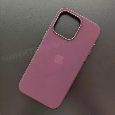 Чехол iPhone 15 Pro Max FineWoven Case (MagSafe) Mulberry