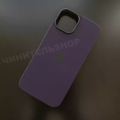 Чехол iPhone 14 Silicone Case (MagSafe) Elderberry