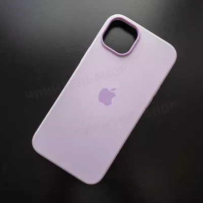 Чехол iPhone 14 Plus Silicone Case (MagSafe) Lilac