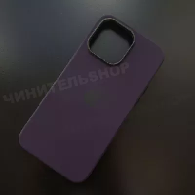 Чехол iPhone 14 Pro Max Silicone Case (MagSafe) Elderberry