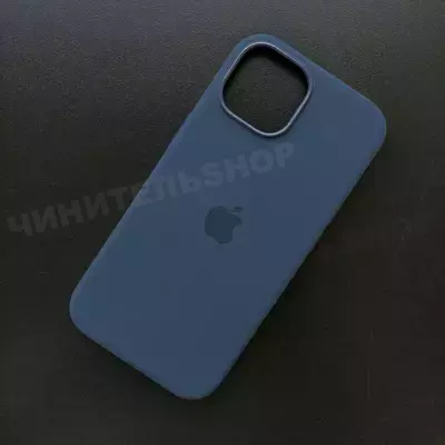 Чехол iPhone 15 Silicone Case (MagSafe) Storm Blue