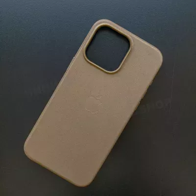 Чехол iPhone 15 Pro Max FineWoven Case (MagSafe) Taupe