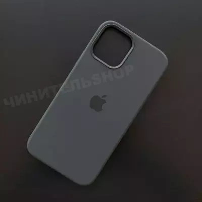 Чехол iPhone 12/12 Pro Silicone Case (MagSafe) Black