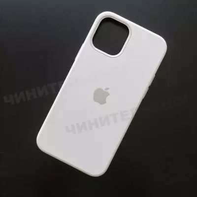 Чехол iPhone 12/12 Pro Silicone Case (MagSafe) White