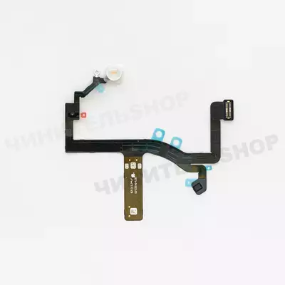 Шлейф вспышки и микрофона iPhone 15