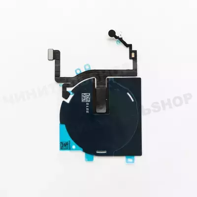 Шлейф вспышки, микрофона + беспроводная зарядка iPhone 15