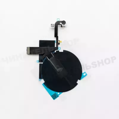 Шлейф вспышки, микрофона + беспроводная зарядка iPhone 15 Pro