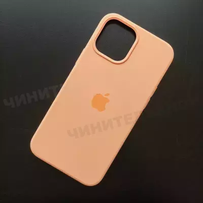 Чехол iPhone 12 Pro Max Silicone Case (MagSafe) Cantaloupe