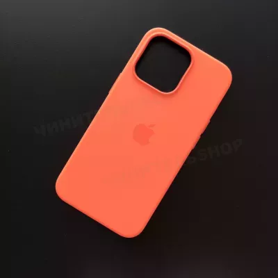 Чехол iPhone 13 Pro Silicone Case (MagSafe) Nectarine