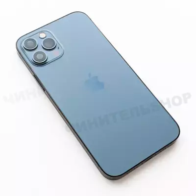 Корпус iPhone 12 Pro (Тихоокеанский синий) с Разбора