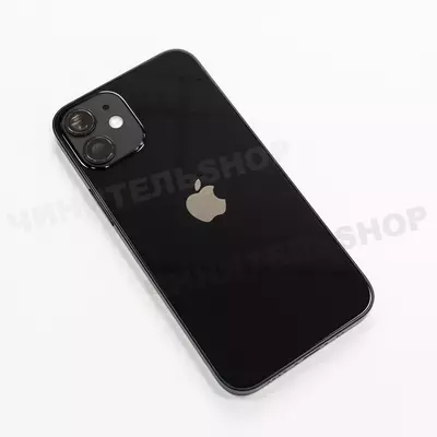 Корпус iPhone 12 mini (Черный) с Разбора