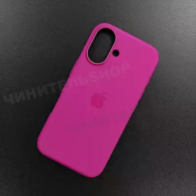 Чехол iPhone 16 Silicone Case (MagSafe) Fuchsia