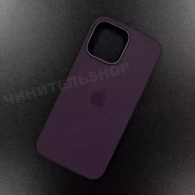 Чехол iPhone 16 Pro Max Silicone Case (MagSafe) Plum