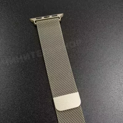 Ремешок Apple Watch 38/40/41mm – Milanese Loop – Vintage Gold