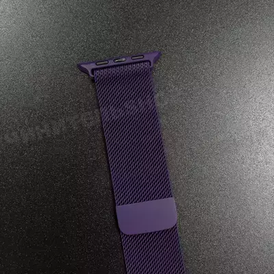 Ремешок Apple Watch 42/44/45/46/49mm – Milanese Loop – Blackcurrant