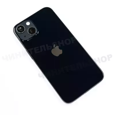 Корпус iPhone 13 (Чёрный - «Тёмная ночь») с Разбора
