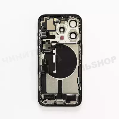 Корпус iPhone 15 Pro (Black Titanium) в сборе