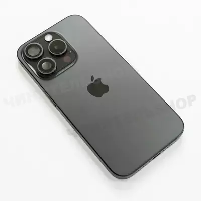 Корпус iPhone 15 Pro (Black Titanium) в сборе