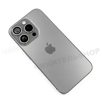 Корпус iPhone 15 Pro (Natural Titanium) в сборе