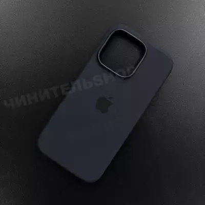 Чехол iPhone 16 Pro Silicone Case (MagSafe) Black