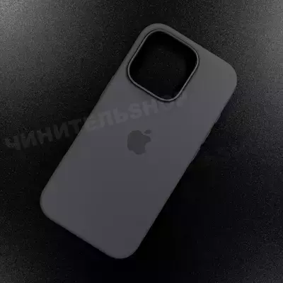 Чехол iPhone 16 Pro Silicone Case (MagSafe) Stone Gray
