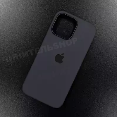 Чехол iPhone 16 Pro Max Silicone Case (MagSafe) Black