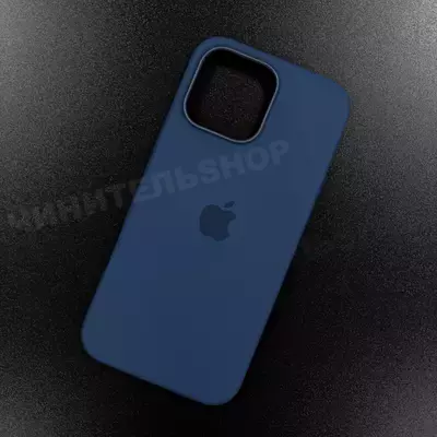 Чехол iPhone 16 Pro Max Silicone Case (MagSafe) Denim